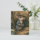 Carte Postale Souris de fantasy adorable (Debout devant)