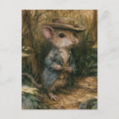 Carte Postale Souris de fantasy adorable (Devant)