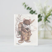 Carte Postale souris de montagne (Debout devant)
