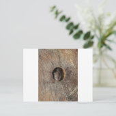 Carte Postale Souris en bois (Debout devant)