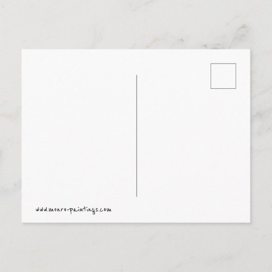 Carte Postale Souris en jeu (Dos)