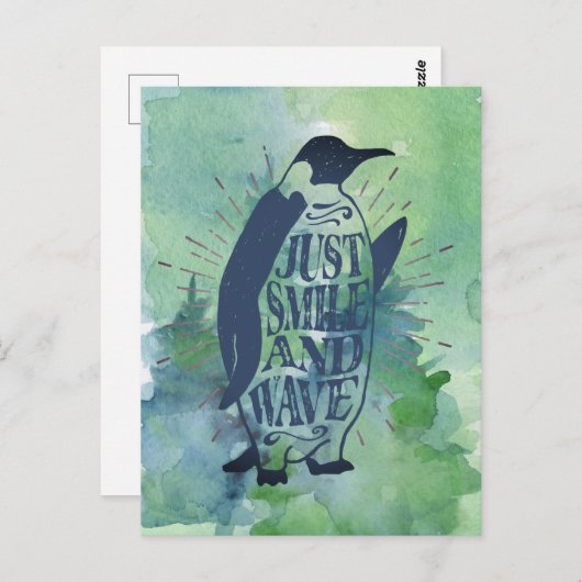 Carte Postale Souris et agite (Devant / Derrière)