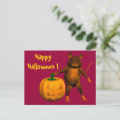 Carte Postale Souris Maison (Debout devant)