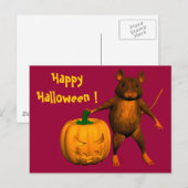 Carte Postale Souris Maison (Devant / Derrière)