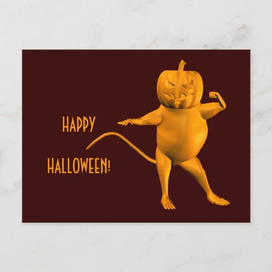 Carte Postale Souris Maison (Devant)