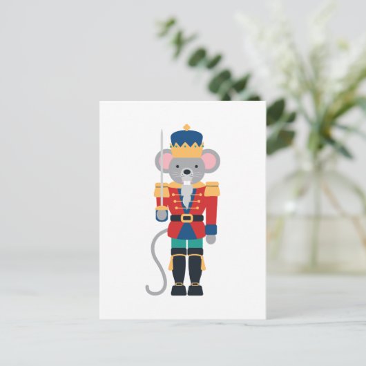 Carte Postale Souris Nutcracker (Debout devant)