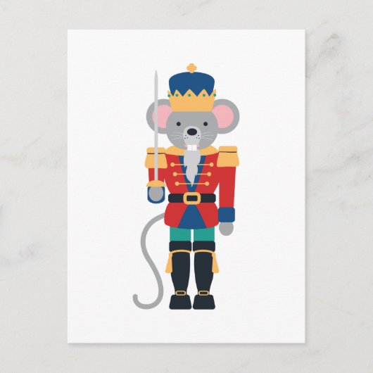 Carte Postale Souris Nutcracker (Devant)