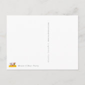 Carte postale Souris-Ours (Dos)