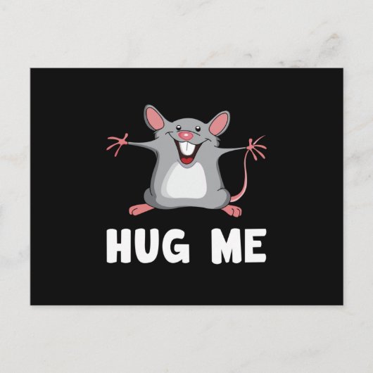 Carte Postale Souris Rat Animal Animaux Animaux Fromage Aimer Dr (Devant)