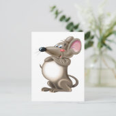 Carte Postale Souris, souris, maus, ratón (Debout devant)