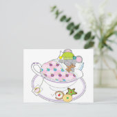 Carte Postale Souris Teacup (Debout devant)