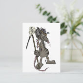 Carte Postale Souris tribale (Debout devant)