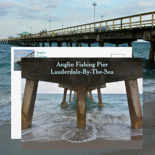 Carte Postale Sous la jetée de pêche d'Aglin Lauderdale by the S