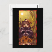 Carte Postale Sous la lune (Devant / Derrière)