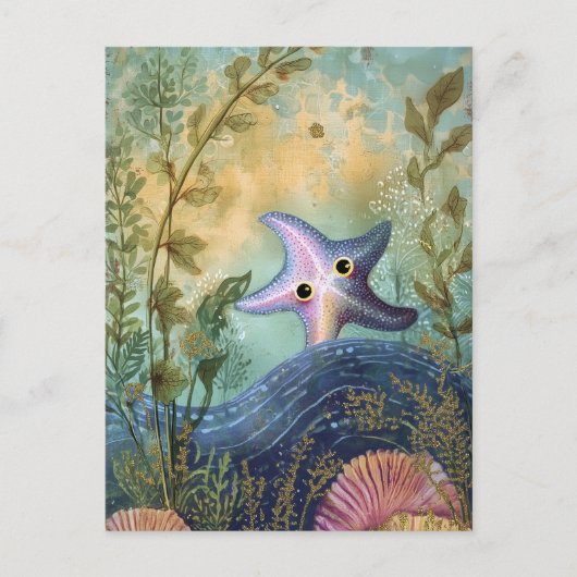 Carte Postale Sous la mer (Devant)