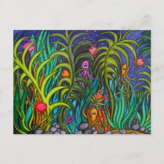 Carte postale Sous la mer