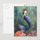 Carte Postale Sous la mer (Devant / Derrière)