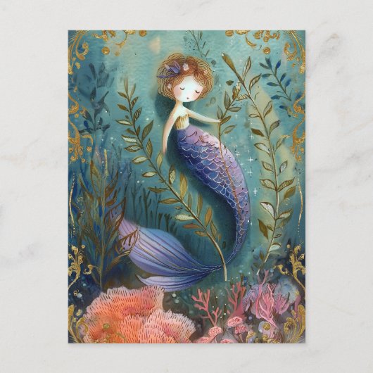 Carte Postale Sous la mer (Devant)