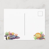 Carte Postale Sous la mer (Dos)