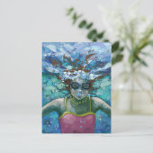 Carte Postale Sous la nage aquatique (Debout devant)