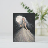 Carte Postale Sous la Pleine lune (Debout devant)
