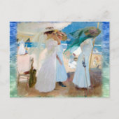 Carte Postale Sous l'aile, Joaquín Sorolla (Devant)