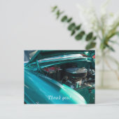 Carte Postale Sous le capot (Debout devant)