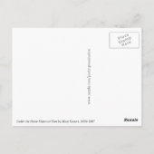 Carte Postale Sous le châtaignier du cheval Mary Cassatt (Dos)