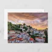 Carte Postale Sous le coucher du soleil (Devant / Derrière)