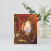 Carte Postale Sous les arbres (Debout devant)