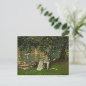 Carte Postale Sous les arbres, Ranelagh | Sir John Lavery (Debout devant)