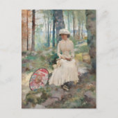 Carte Postale Sous les bouleaux CC0067 Albert Edelfeue (Devant)