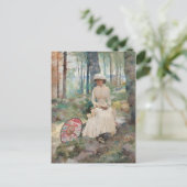 Carte Postale Sous les bouleaux CC0067 Albert Edelfeue (Debout devant)