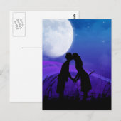 Carte Postale Sous les étoiles (Devant / Derrière)