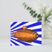 Carte Postale sous-marin (Debout devant)