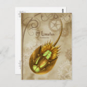 Carte Postale Sous-marin Limulus (Devant / Derrière)