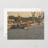 Carte Postale Sous-marin nucléaire russe (Devant / Derrière)