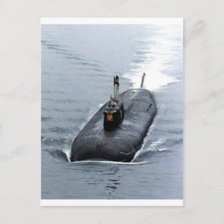 CARTE POSTALE SOUS-MARINE