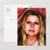 Carte postale sous pression Pam (Devant / Derrière)