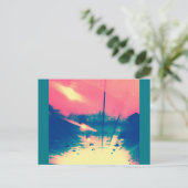 Carte Postale Sous-sol Sunny Strawberry (Debout devant)