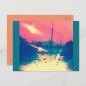 Carte Postale Sous-sol Sunny Strawberry (Devant / Derrière)