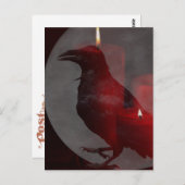 Carte Postale "Sous ton charme en rouge" (Devant / Derrière)