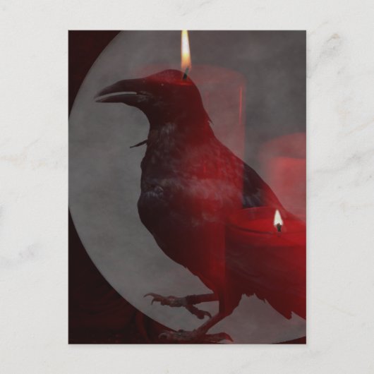 Carte Postale "Sous ton charme en rouge" (Devant)