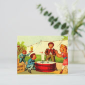 Carte Postale Sous voilier (Debout devant)