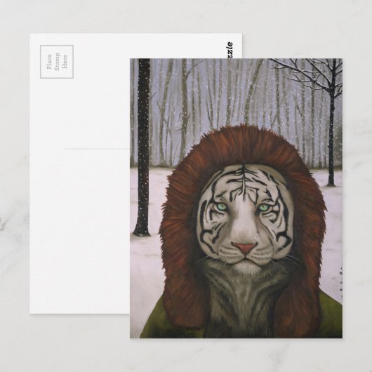 Carte Postale Sous-zéro (Devant / Derrière)