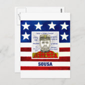 Carte Postale Sousa (Devant / Derrière)