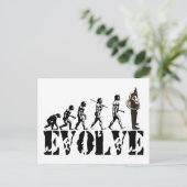 Carte Postale Sousaphone Tuba Tubas Evolution de l'art musical (Debout devant)