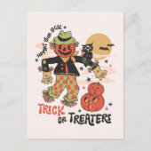 Carte Postale Soutenez Vos Traitements Ou Trick Locaux (Devant)