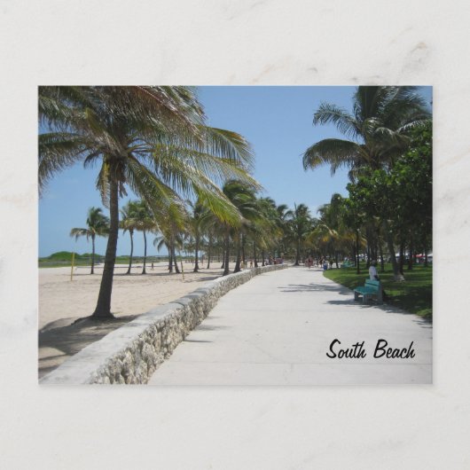 Carte Postale South Beach (Devant)