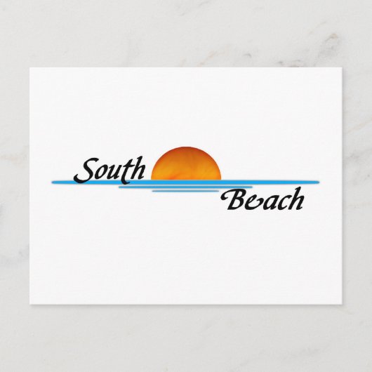 Carte Postale South Beach (Devant)